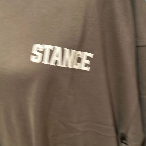 Stance Size XL The Crew Tee Olive Green Saddleback Graphic Western Casual New - Picture 2 of 11